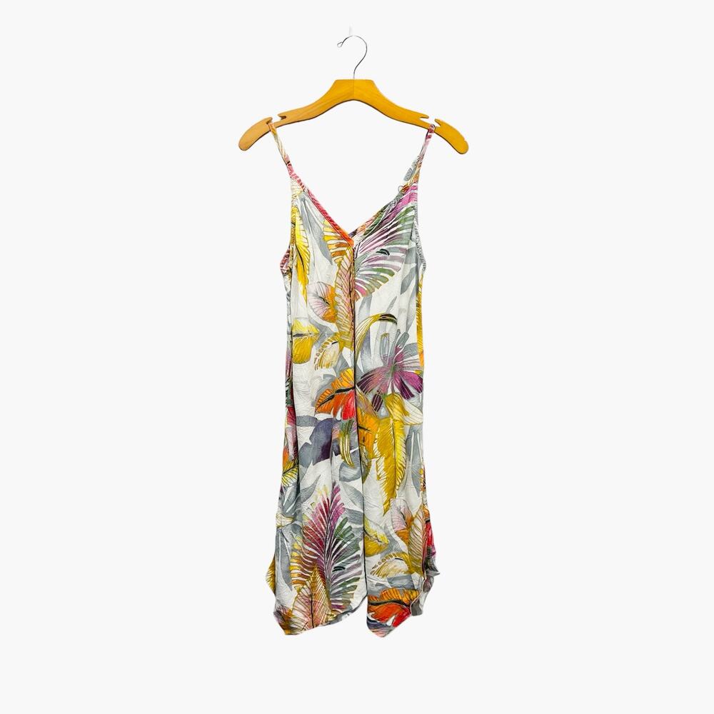 Jams World Floral‎ Tropical Multicolor Dress Women’s Size Small